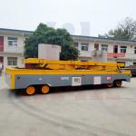 Battery Powered Motorized Transfer Cart , RMK 50T Heavy Load Transfer Trolley