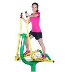 outdoor gym equipment steel based zinc powder coating Elliptical Trainer-OK-T07C