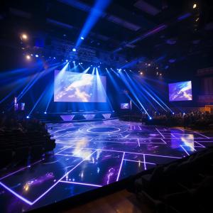 China 4K UHD 5500-8500nit LED Stage Display Rental HDMI/DVI/VGA Inputs factory