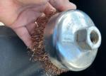 Safe Working Non Magnetic Non Sparking 4 Inch Bronze Wire Cup Brush For Oil