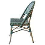 Deep Green 150kg Weight Capacity French Bistro Dining Chairs