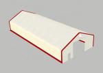 Gable Frame Light Metal Building Prefabricated Industrial Steel Structure