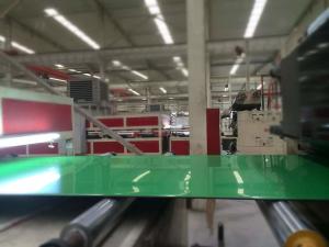 China 1220mm-1570mm Width PVDF Composite Aluminum Sheet with Fireproof Grade B1 factory