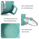 Best Selling Multi-color Non Stick Cooking Pots Steel Pot Double Bottom Cookware