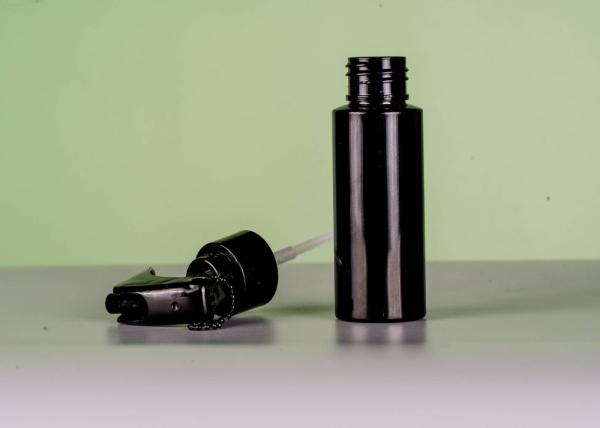 60ML Travel Kit Bottle, Black Portable Plastic Multipurpose Cosmetic Toiletries