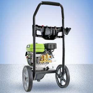 China Gasoline 7.0HP 211cc Portable High Pressure Car Washer，8m Steel braided high pressure hose factory