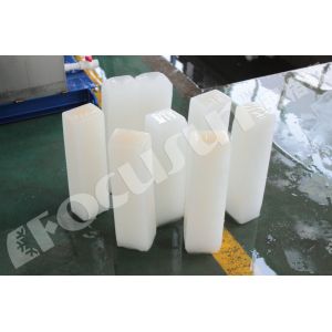ICE BLOCK Shape 2024 FOCUSUN 1T Brine System Block Ice Machine 1800*1200*2000mm