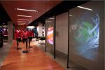 1.52*5m Light weight Transparent / White Front & Rear Projection Film for Window
