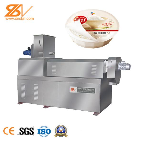 China Twin Screw Instant Rice Machine Food Extruder Processing Machine factory
