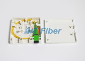 China Fiber Optic Terminal Box 0.9mm Fiber Pigtail for Cat 5 / Cat 6 Cable factory
