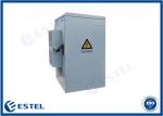 20U 220VAC Outdoor Telecom Enclosure 19 Inch Rack Cabinet Windproof