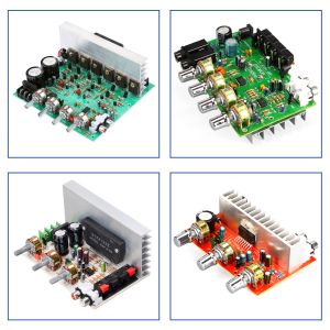 DIY Home Speakers 250W High Power Audio Amplifiers Board Dual AC22-26 Linear