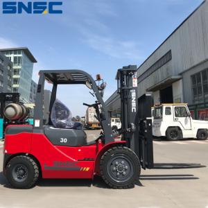 China Boost Your Warehouse Efficiency with 3ton Propane Forklift LPG Gasoline Forklift Truck factory