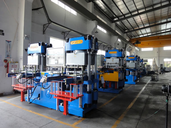 Hydraulic Vacuum Rubber Compression Molding Machine Industrial Platen Vulcanizin
