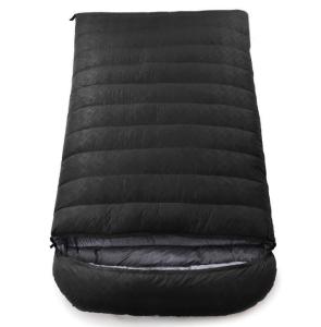 China 2 Person Type Waterproof Sleeping Bag Goose Down Filling For Travelling factory