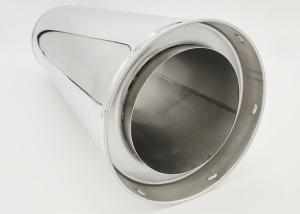 China Standard Metal Plate Chimney Pellet Vent Pipe 3Inch Surface Spray Black Treatment factory