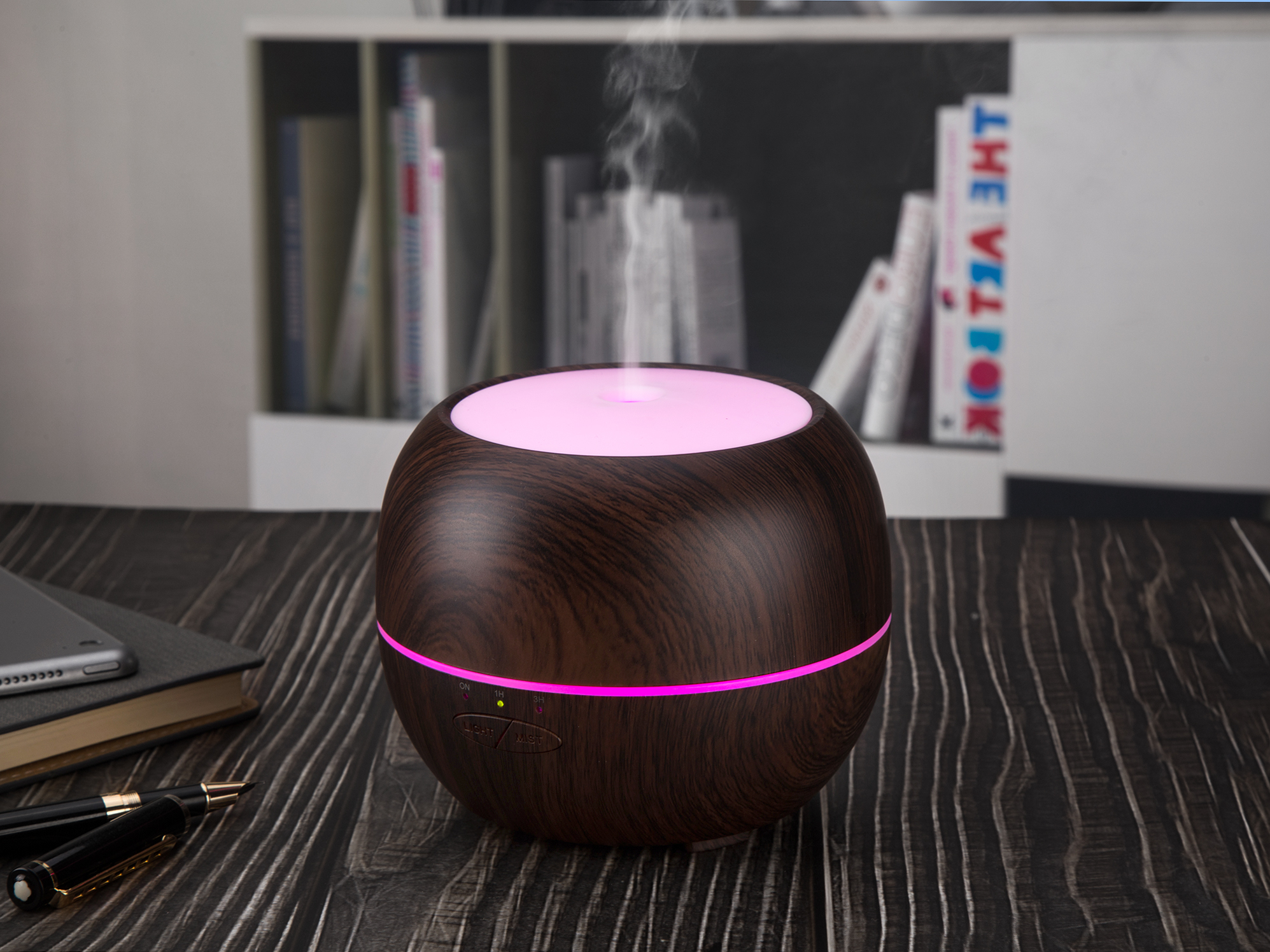 12W 400ml Home Fragrance Electronic Aroma Diffuser With Warm Light