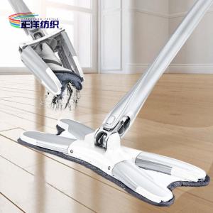 China 120cm Cleaning Mop Handle New Butterfly Shape Hand Wash Free Stainless Steel Mop factory