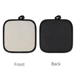 Customized Sublimation Placemats Blanks Linen And Polyester Sublimation Pot