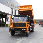 Orange 20 Tone Underground Mining Truck Transport Diesel Powered