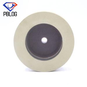 China OBM 6 Inch Glass Polishing Wheel Polierscheibe Bowl Shaped Rubber factory
