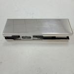 Aluminum Alloy Glass Door Hardware Accessories Bottom Patch 7-8mm Thickness