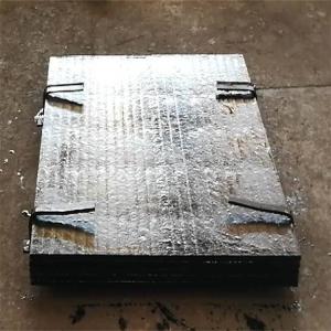 China Composite Wear Plate Dragline Bucket Inside Install Hardfacing Wear Resistant Lining Plate Hardfaced Steel Plate factory