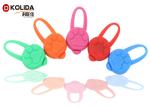 Dog LED Light Blinker Circular Light Attachable Silicon Safety Pendant Collars