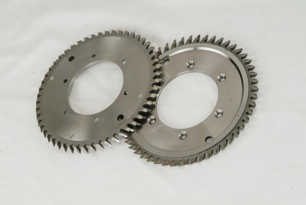 Tip TCT Tungsten Carbide CNC Milling Cutters Tools Shredder Heads Knives