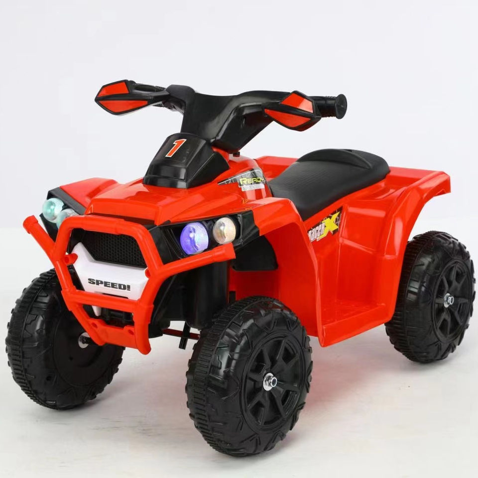 Unisex Plastic Ride On 6V Electric Car Toys with Lighting and Music Model