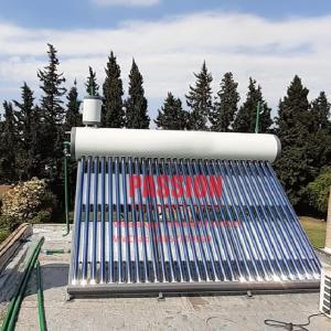 China 300L Non Pressurized Solar Water Heater 200L Vacuum Tube Solar Thermal Heater 5L Tank factory