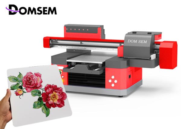 Mobile Cover Uv Flatbed Printing Machine , Automatic ID Card Printers UV Curing