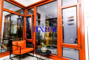 China 6063 -T5 Thermal Break Aluminum Profile Wood Clad Aluminum Windows factory