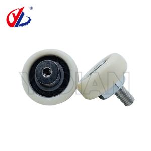 China 43*16 M10 Nylon Eccentric Wheel For Sliding Table Saw Woodworking parts factory