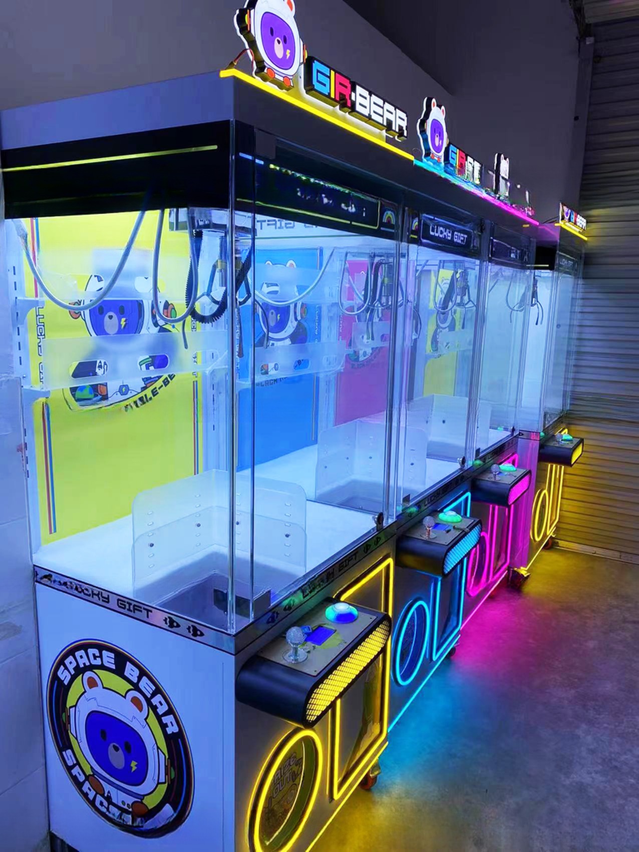 Dreamland Amusement Coin Operated Game Bill Payment Claw Crane Machine Shop Doll Crane Prize Claw Machine