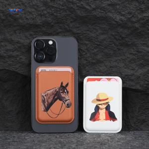 China Business N52 Magnetic Phone Wallet With PU Leather Material factory