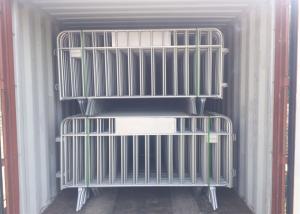 China ​Hot-dipped Galvanized Crowd Control Barriers factory