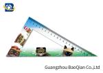 Plastic Measuring 3D Lenticular Ruler Animal Image For Kids Stationery Gifts