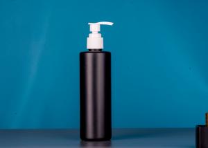 China 280Ml Black Empty Plastic Bottles With Fine Mist Sprayer, Refillable Cosmetic Bottles factory
