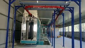 China 13KW Spray Coating Line 3Hp Water Chilling Power For Zinc Flake Paints DX 3 Series factory