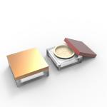 5g 15g 30g 50g Square Plastic Loose Powder Containers Empty Cosmetic Acrylic