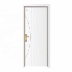 Modern Interior Finished Melamine Wooden Door 2.1m Height Waterproof