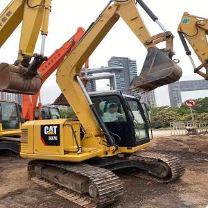 China CAT307E second-hand excavator, perfect performance, fast action, low price, two years quality guarantee factory