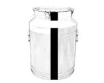 Large Capacity SS304 50 Litre Milk Can Corrosion Resistance SS Food Container