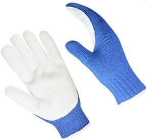 China PPE Protective Work Gloves Guard Work Durable Nice Cow Split Leather Cotton factory