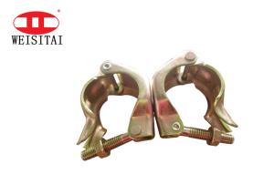China JIS 110 Degree Double Clamp Scaffolding Pressed Coupler factory