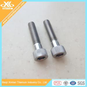China M6 Alloy Titanium Hex Socket Knurled Head Screws For Sale factory