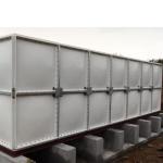 100000 Liter Sectional GRP / FRP / SMC Water Storage Tank Fiberglass Panel Tank