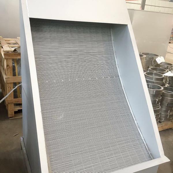 Lightweight Inward Screen Rotary Drum Filter for Small Industry Wooden Box CE