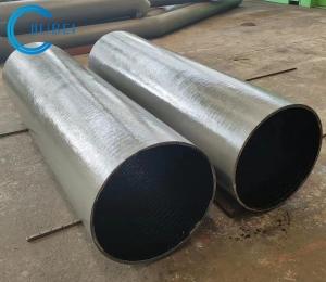China Polished / Coated Dual Alloy Wear Resistant Metal Pipe With HRA 85-90 Hardness Corrosion Resistance factory